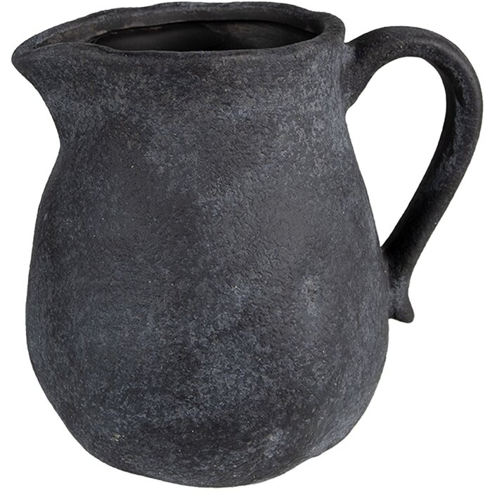 Clayre & Eef 6CE1581M Maceta decorativa 16x13x15 cm Gris