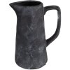 Clayre & Eef 6CE1582L Jarra Decoración 20x13x25 cm Cerámica Gris