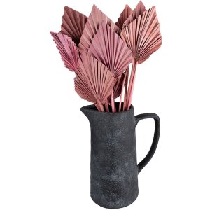 Clayre & Eef 6CE1582M Maceta Decorativa 15x10x19 cm Gris