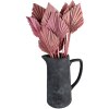 Clayre & Eef 6CE1582M Maceta Decorativa 15x10x19 cm Gris
