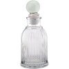 Clayre & Eef 6GL4052 Decoración Botella Vidrio Ø 6x13 cm Transparente