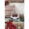 Clayre & Eef 6GL4222 Tarro de almacenaje árbol de Navidad Ø19x29cm cristal estilo campestre