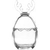 Clayre & Eef 6GL4231 Tarro con Tapa Ø 8x15 cm Redondo Transparente