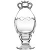 Clayre & Eef 6GL4237 Tarro con Tapa Ø 8x18 cm Bombonera Transparente