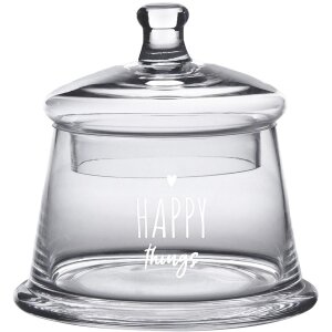 Clayre & Eef 6GL4259 Tarro con Tapa Ø 12x13 cm...