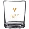 Clayre & Eef 6GL4369 Vaso Ø 7x9 cm - 230 ml