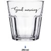 Clayre & Eef 6GL4371 Vaso Ø 8x10 cm - Vaso de Agua 250 ml