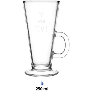 Clayre & Eef 6GL4374 Vaso de Té 9x8x15 cm -...