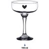 Clayre & Eef 6GL4376 Copa de champán Ø 10x14 cm - 150 ml