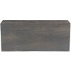 Clayre & Eef 6H1991G Cubertero 41x29x17 cm Gris Rectángulo