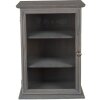 Clayre & Eef 6H1998G Armario 33x15x50 cm Rectángulo Gris