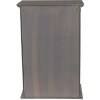 Clayre & Eef 6H1998G Armario 33x15x50 cm Rectángulo Gris