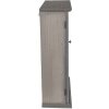 Clayre & Eef 6H1998G Armario 33x15x50 cm Rectángulo Gris