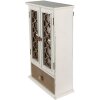 Clayre & Eef 6H2183 Armario 32x13x51 cm Blanco - Marrón Librería