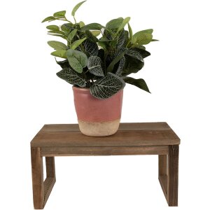 Clayre & Eef 6H2205 Jardinera 38x18x19 cm Rectángulo Marrón