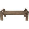 Clayre & Eef 6H2208 Mesa Jardinera 40x17x14 cm Rectángulo Marrón