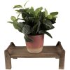 Clayre & Eef 6H2208 Mesa Jardinera 40x17x14 cm Rectángulo Marrón