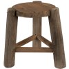 Clayre & Eef 6H2216 Jardinera Ø 18x21 cm Marrón