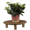 Clayre & Eef 6H2219 Jardinera 40x20x11 cm Oval Marrón
