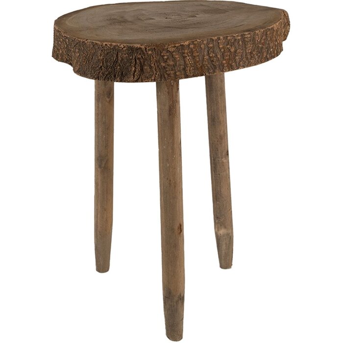 Clayre & Eef 6H2221 Jardinera Ø 24x36 cm Marrón