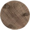 Clayre & Eef 6H2225 Jardinera Ø 33x6 cm Marrón