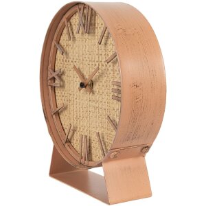 Clayre & Eef 6KL0782 Reloj de sobremesa 20x6x24 cm -...