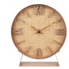 Clayre & Eef 6KL0782 Reloj de sobremesa 20x6x24 cm - 1xAA Marrón