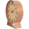 Clayre & Eef 6KL0782 Reloj de sobremesa 20x6x24 cm - 1xAA Marrón