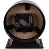 Clayre & Eef 6KL0785 Reloj de sobremesa 12x6x14 cm - 1xAA Negro