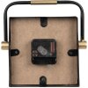 Clayre & Eef 6KL0789 Reloj de sobremesa 19x5x19 cm - 1xAA Negro - Blanco