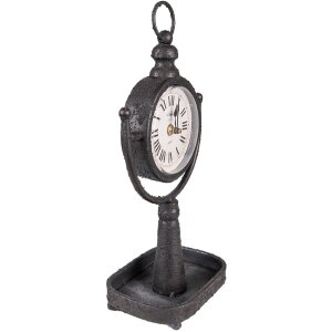 Clayre & Eef 6KL0798 Reloj de sobremesa 15x11x34 cm -...