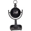 Clayre & Eef 6KL0798 Reloj de sobremesa 15x11x34 cm - 1xAA Negro