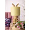 Clayre & Eef 6LMC0013GOY Lámpara de mesa Rabbit Oro Ø20x43cm E27 hasta 60W