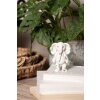 Clayre & Eef 6PR3640 Decoración Elefante 6x4x10 cm Beige - Marrón