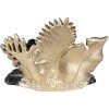 Clayre & Eef 6PR3817 Decoración León 23x13x16 cm Negro - Dorado