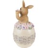 Clayre & Eef 6PR3832 Decoración Conejo 6x6x13 cm Beige - Marrón