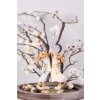 Clayre & Eef 6PR3853 Decoración Conejo 10x6x22 cm Verde - Marrón