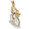 Clayre & Eef 6PR3869 Decoración Conejo 18x7x22 cm Blanco - Beige