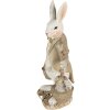 Clayre & Eef 6PR3872 Decoración Conejo 12x6x17 cm Beige - Marrón