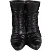 Clayre & Eef 6PR3890 Decoración Zapatillas 15x12x15 cm Negro - Blanco