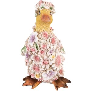 Clayre & Eef 6PR4875 Decoración Pato 10x11x18...
