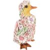 Clayre & Eef 6PR4875 Decoración Pato 10x11x18 cm Rosa