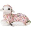 Clayre & Eef 6PR4879 Decoración Oveja 25x13x16 cm Rosa
