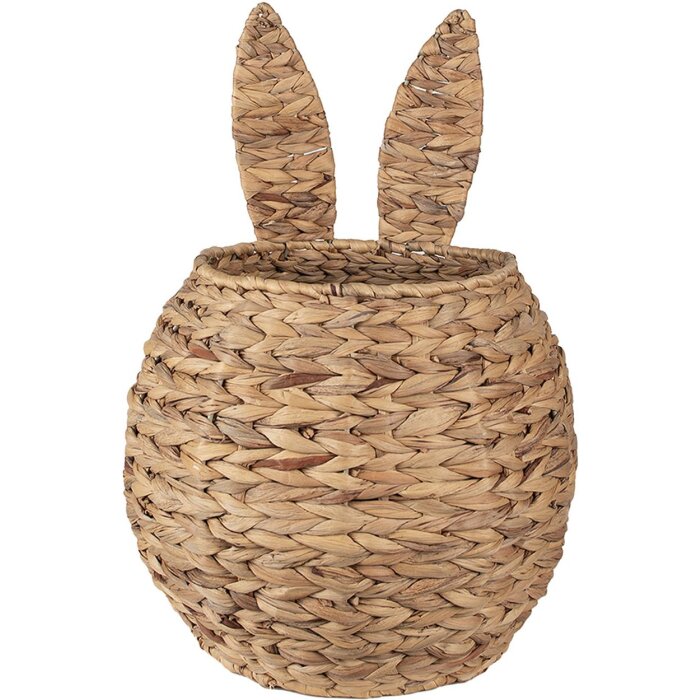 Clayre & Eef 6RO0598 Cesta Ø 33x30-49 cm Marrón