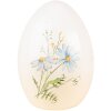 Clayre & Eef 6TE0464 Decoración Huevo 10x10x14 cm Amarillo - Azul