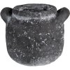 Clayre & Eef 6TE0469M Maceta 13x11x9 cm Gris Redonda