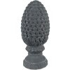 Clayre & Eef 6TE0473M Decoración Piña Ø 13x31 cm Gris