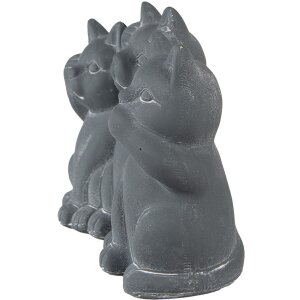 Clayre & Eef 6TE0475 Decoración Gatos 22x10x16...