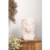 Clayre & Eef 6TE0486 Maceta Cabeza 20x17x30 cm Gris