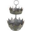 Clayre & Eef 6Y4876 Estantería Ø 33x53 cm Gris - Verde